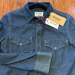 Zadig & Voltaire Denim Shirt Défilé Size 40